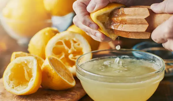 Почистващата сила на лимоновия сок