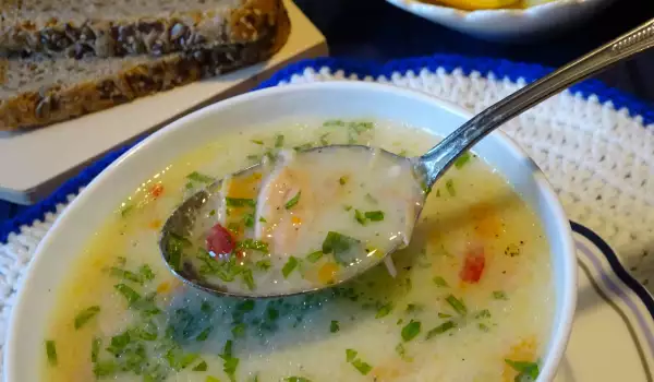 Как се прави застройка за супа?